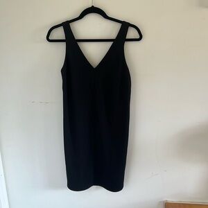 NWT Banana Republic Black V Neck Dress